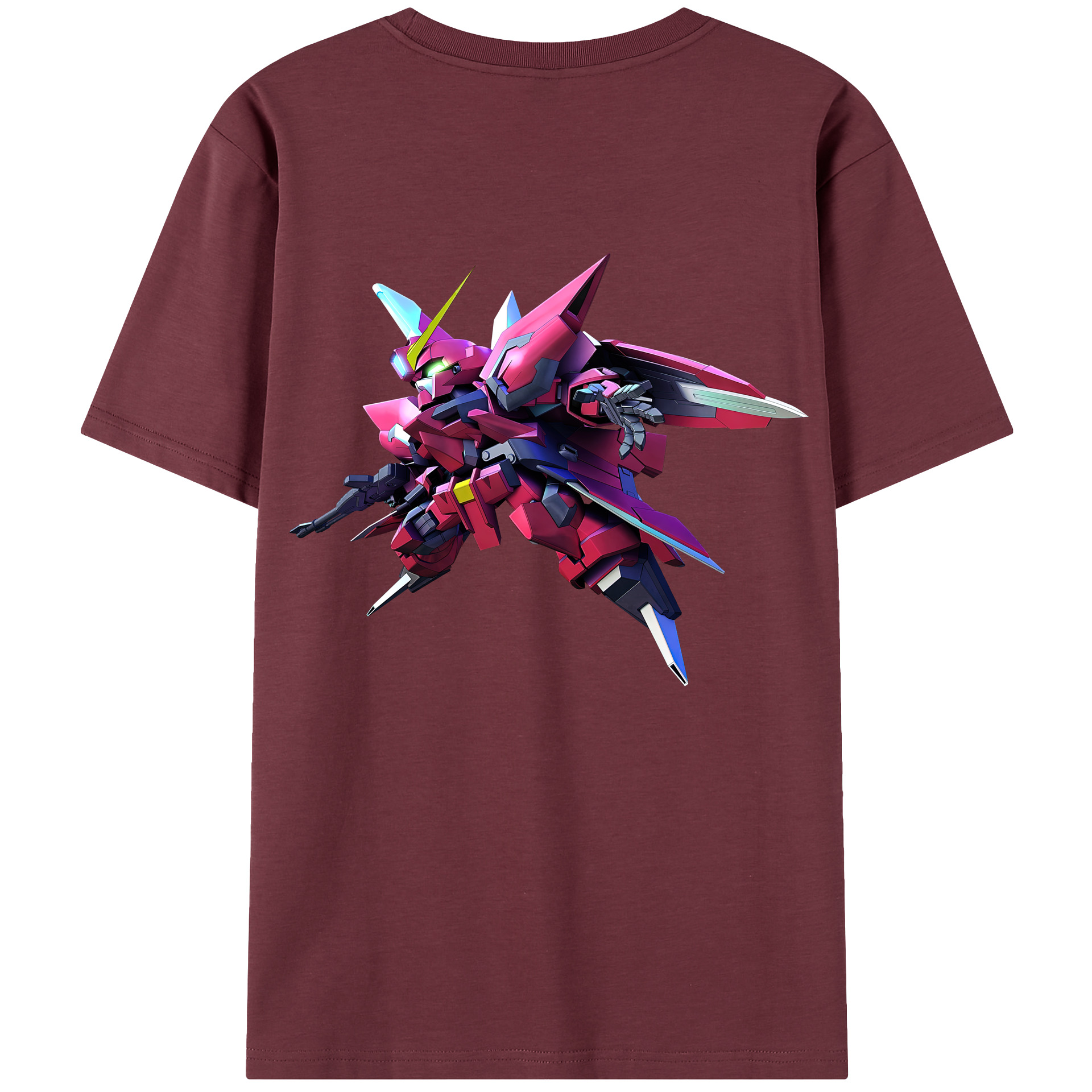 （画像用） 機動戦士ガンダム Mobile Suit Gundam 綿100％半袖Tシャツ（背面プリント）